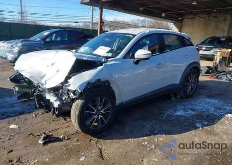 2017 Mazda Cx-3 Touring z USA, uszkodzony, nr VIN JM1DKFC77H0141750